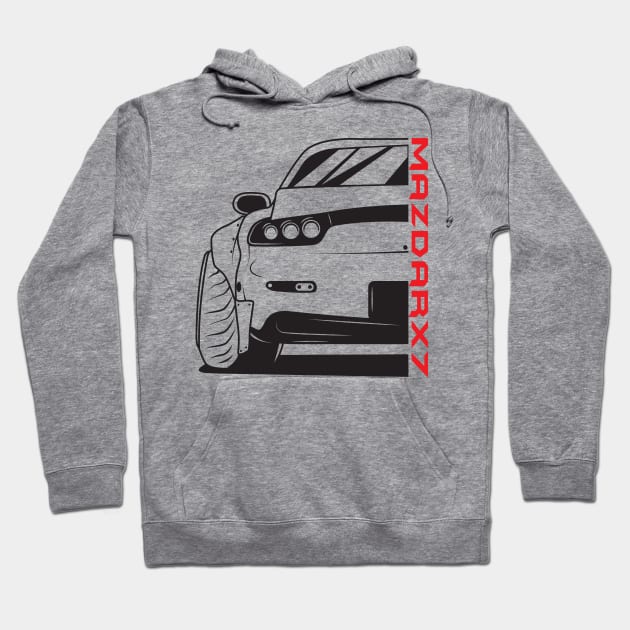 Mazda RX7 Hoodie by cungtudaeast